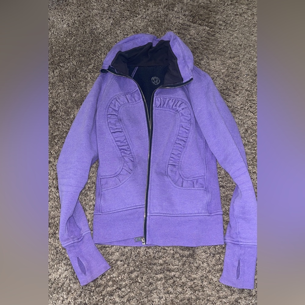Lululemon *RARE* purple sparkle jacket